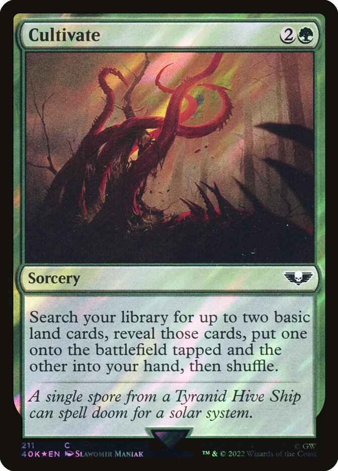 Cultivate card front