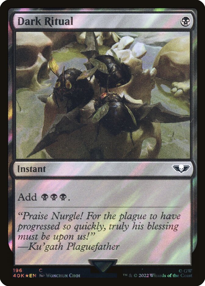 Dark Ritual card front