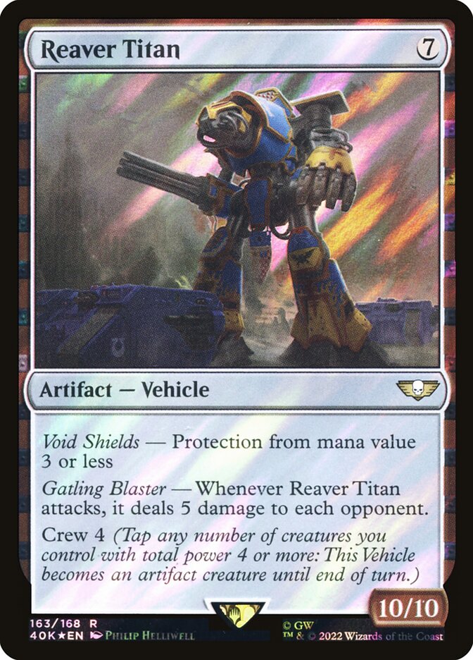 Reaver Titan card front