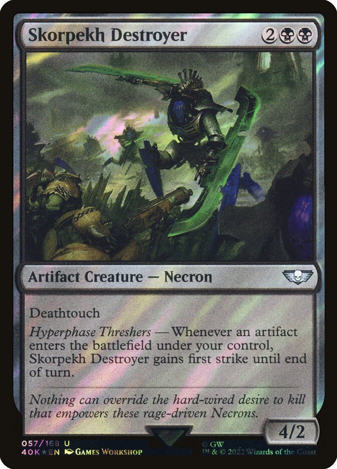 Skorpekh Destroyer card front