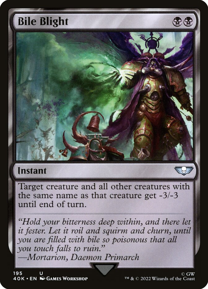Bile Blight card front