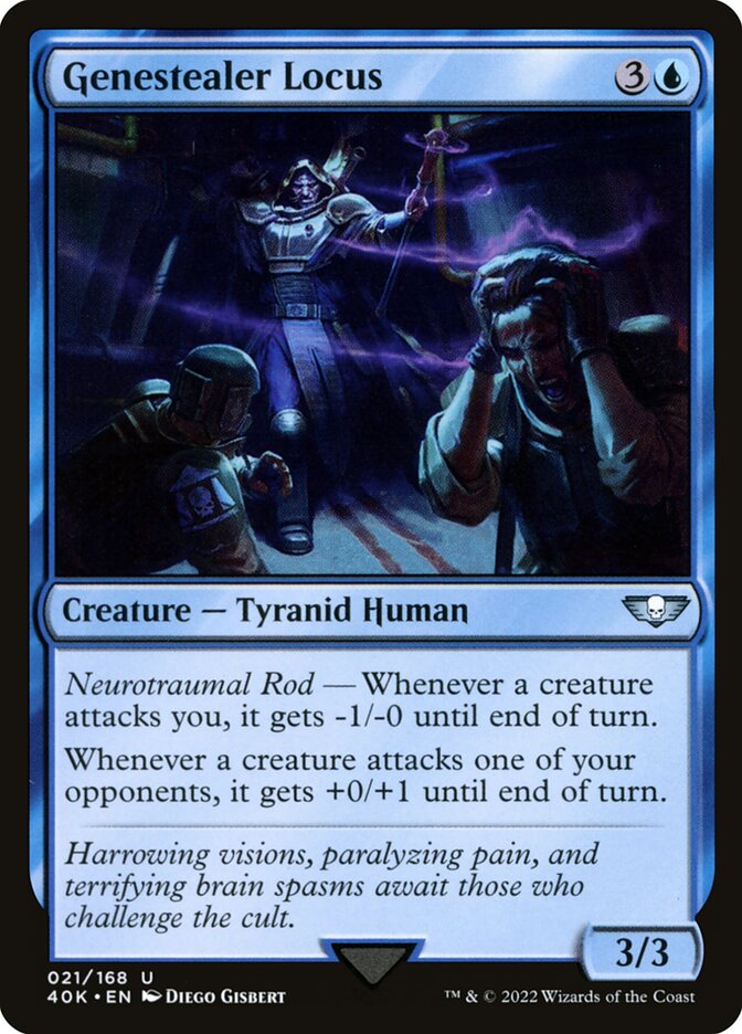 Genestealer Locus card front