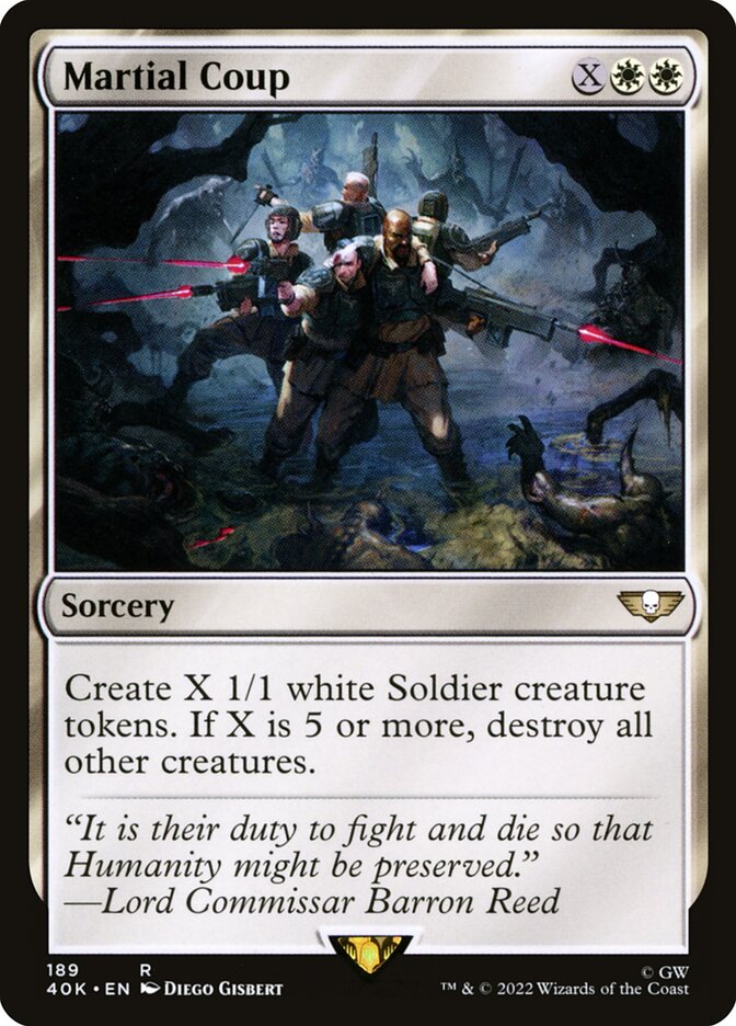 Martial Coup card front