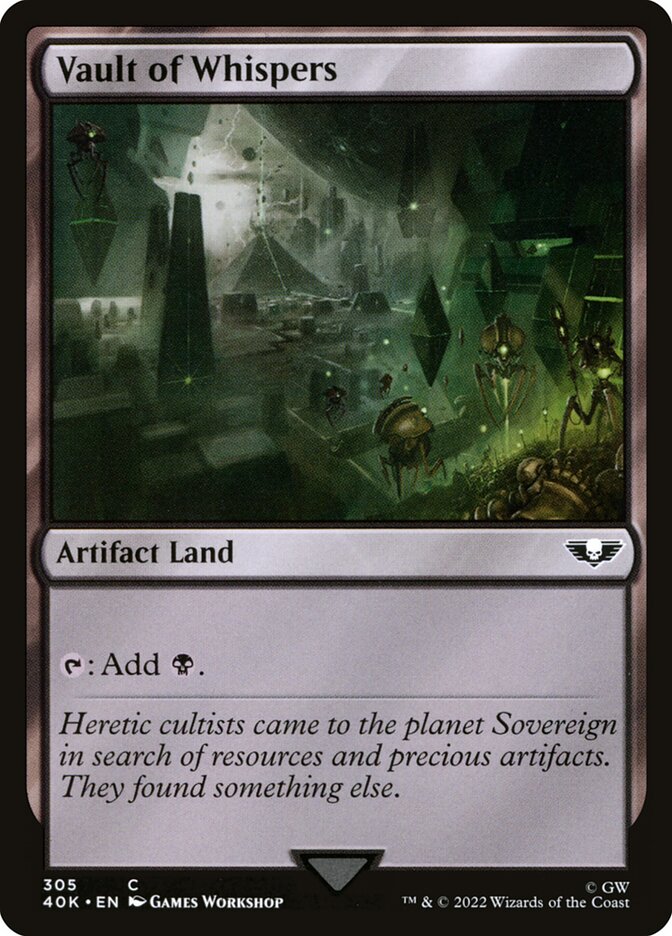 Vault of Whispers card front