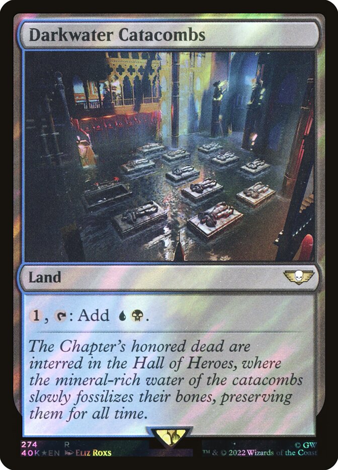 Darkwater Catacombs card front