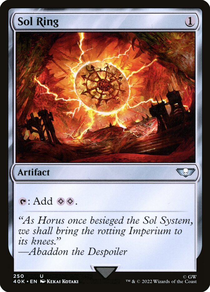 Sol Ring card front