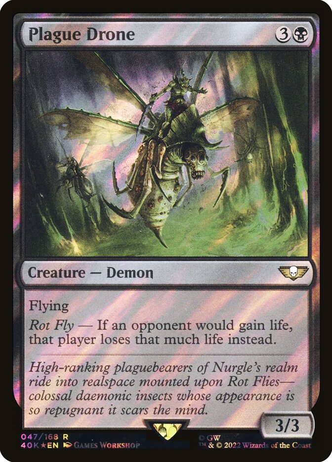 Plague Drone card front