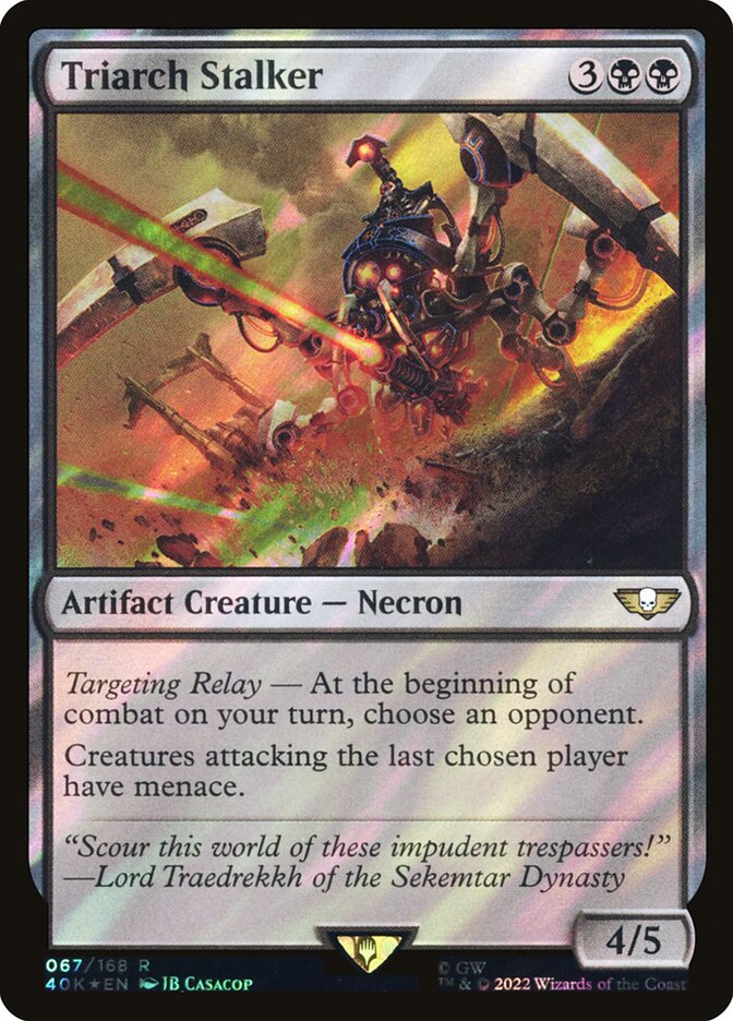 Triarch Stalker card front