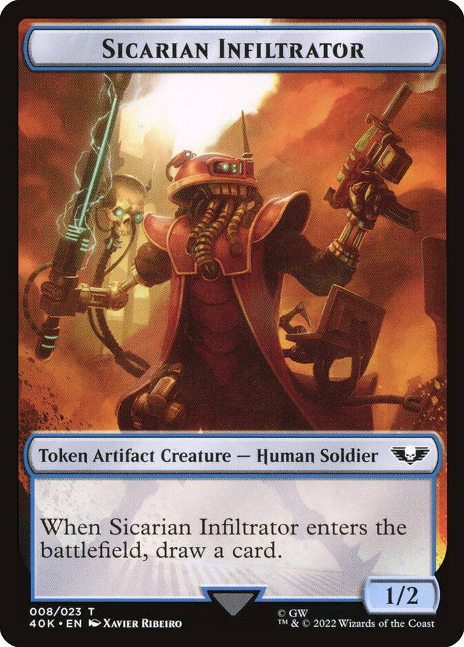 Sicarian Infiltrator card front