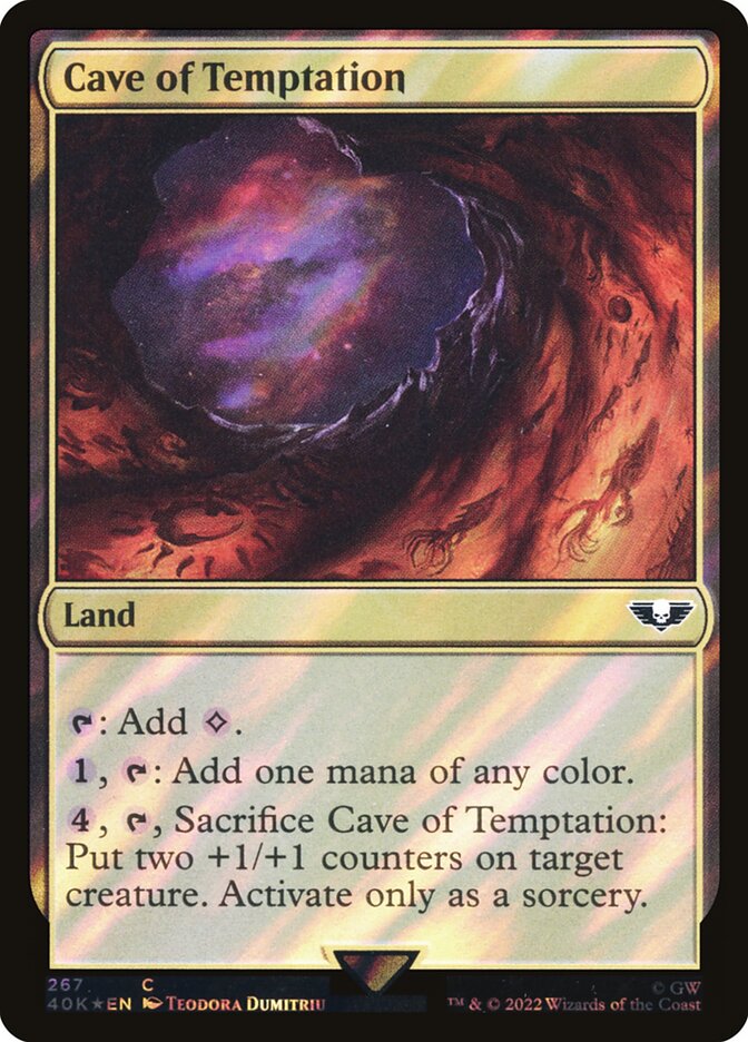Cave of Temptation card front