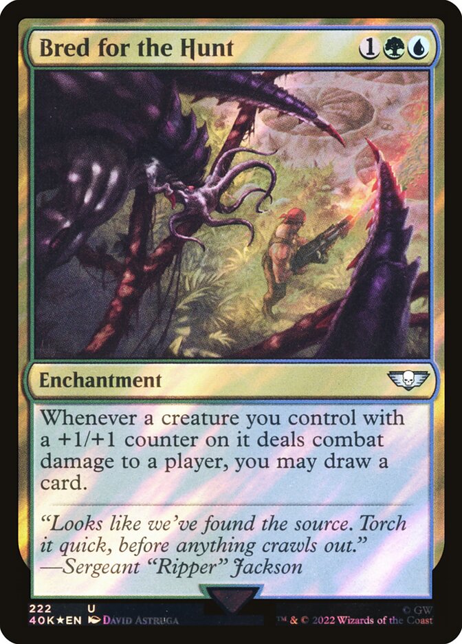 Bred for the Hunt card front