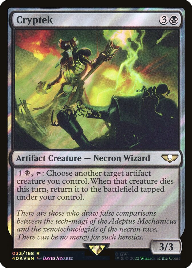 Cryptek card front