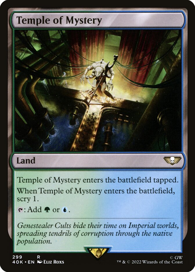 Temple of Mystery card front
