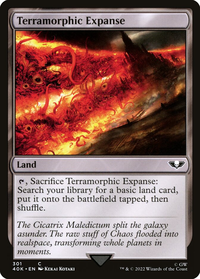 Terramorphic Expanse card front