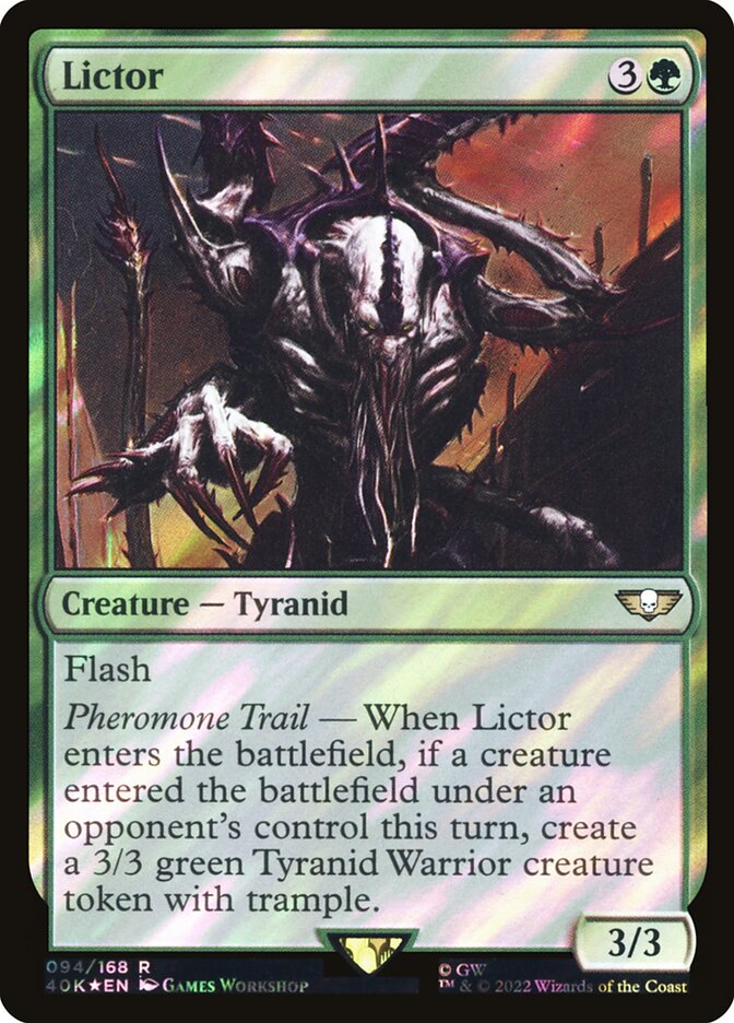 Lictor card front
