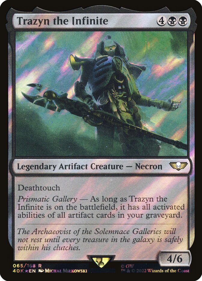 Trazyn the Infinite card front