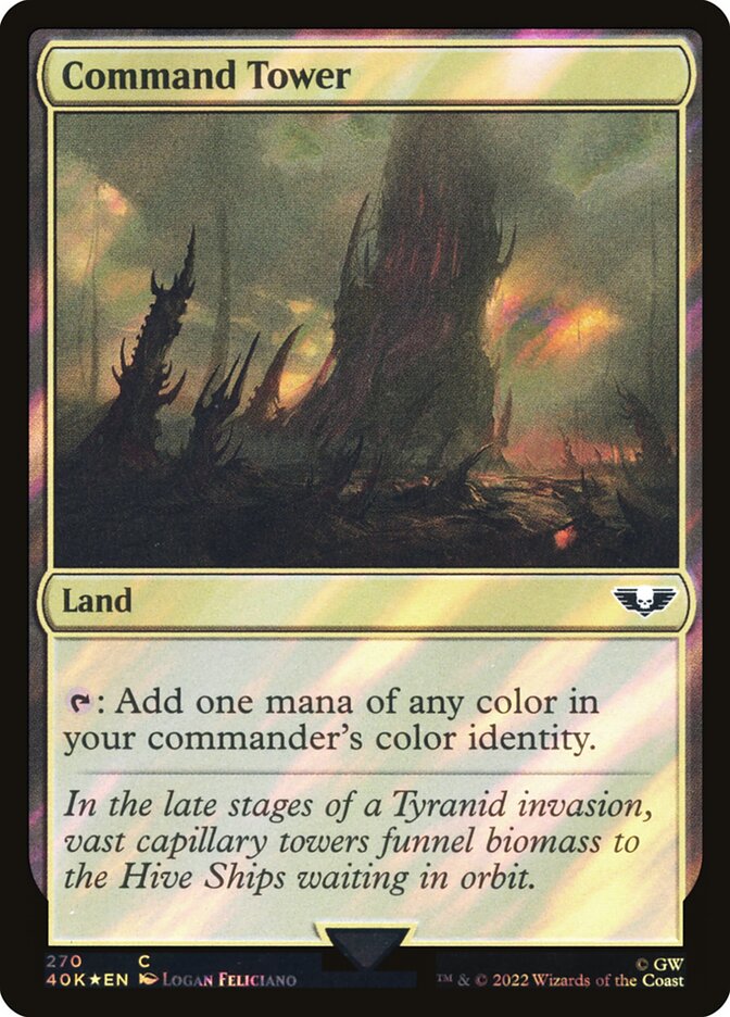 Command Tower card front