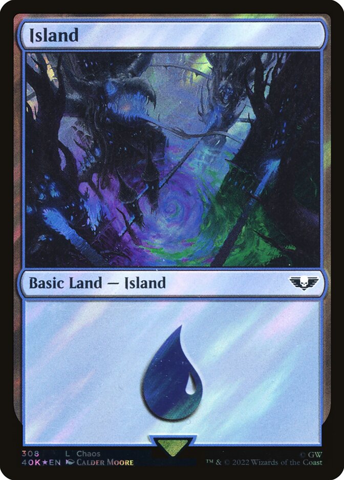 Island card front