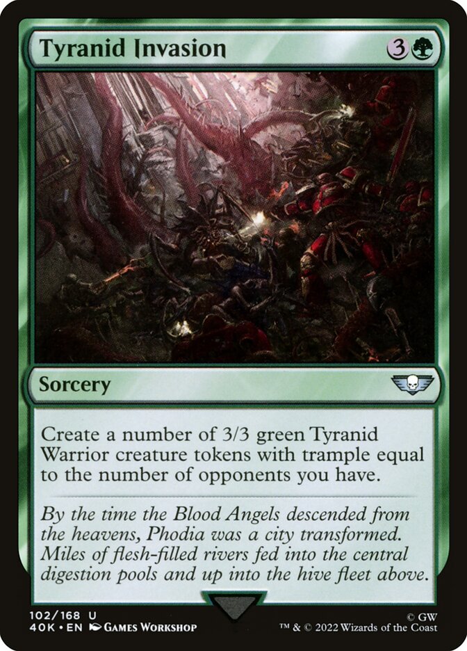 Tyranid Invasion card front