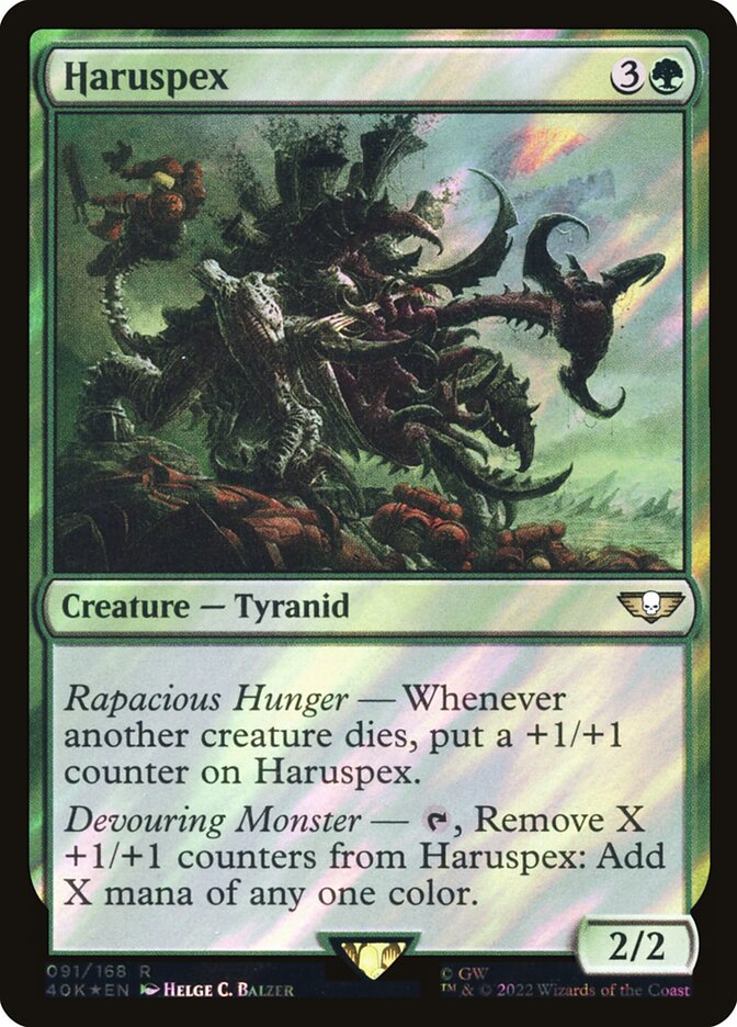 Haruspex card front