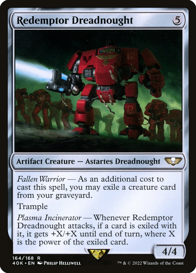 Redemptor Dreadnought card front