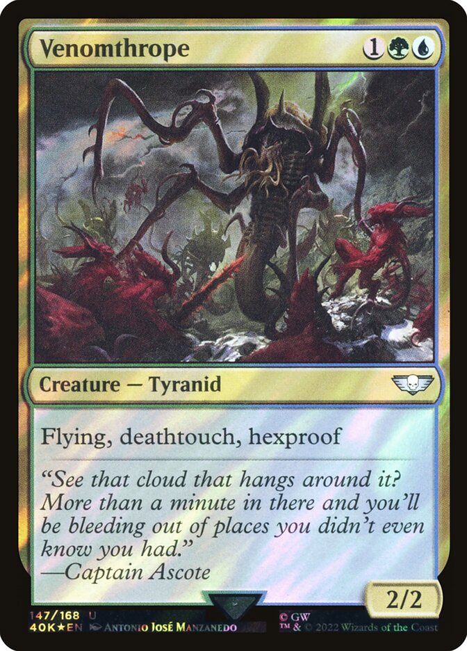 Venomthrope card front