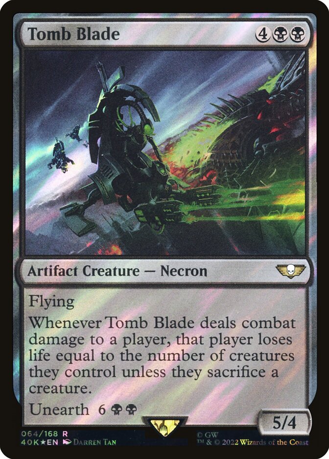 Tomb Blade card front