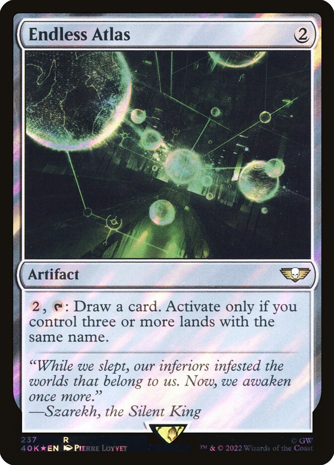 Endless Atlas card front