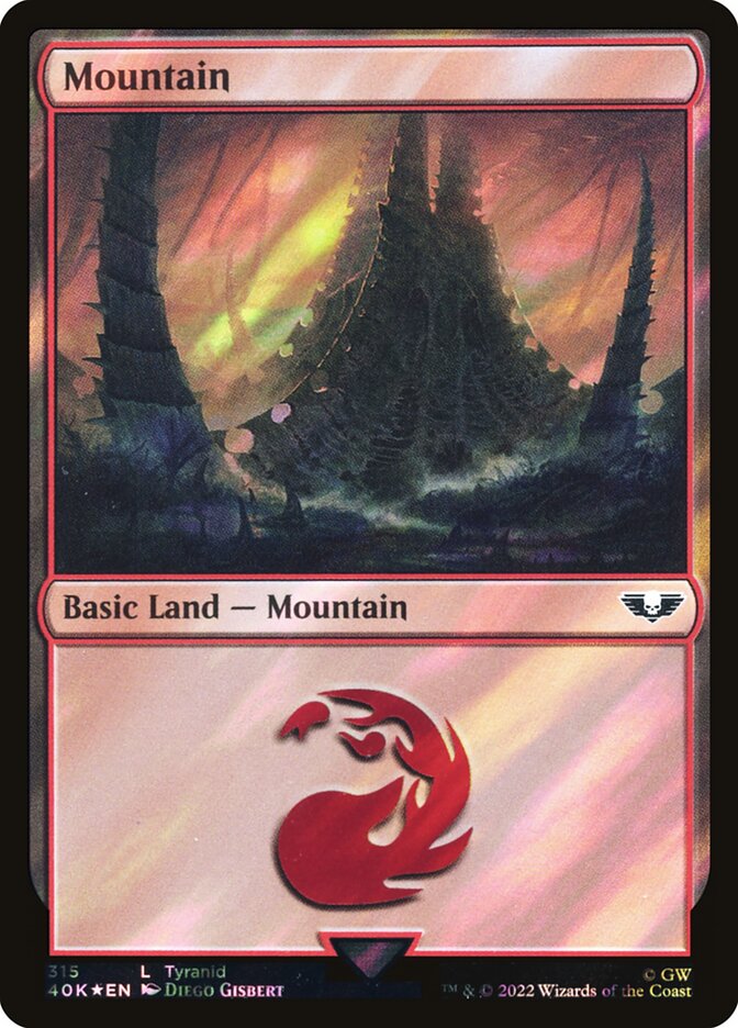 Mountain card front