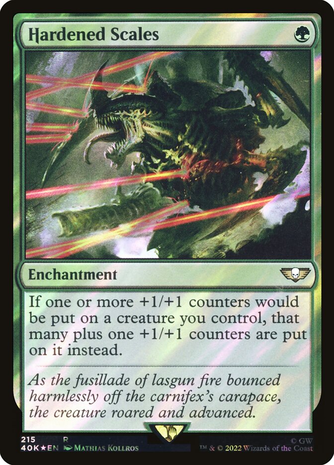 Hardened Scales card front