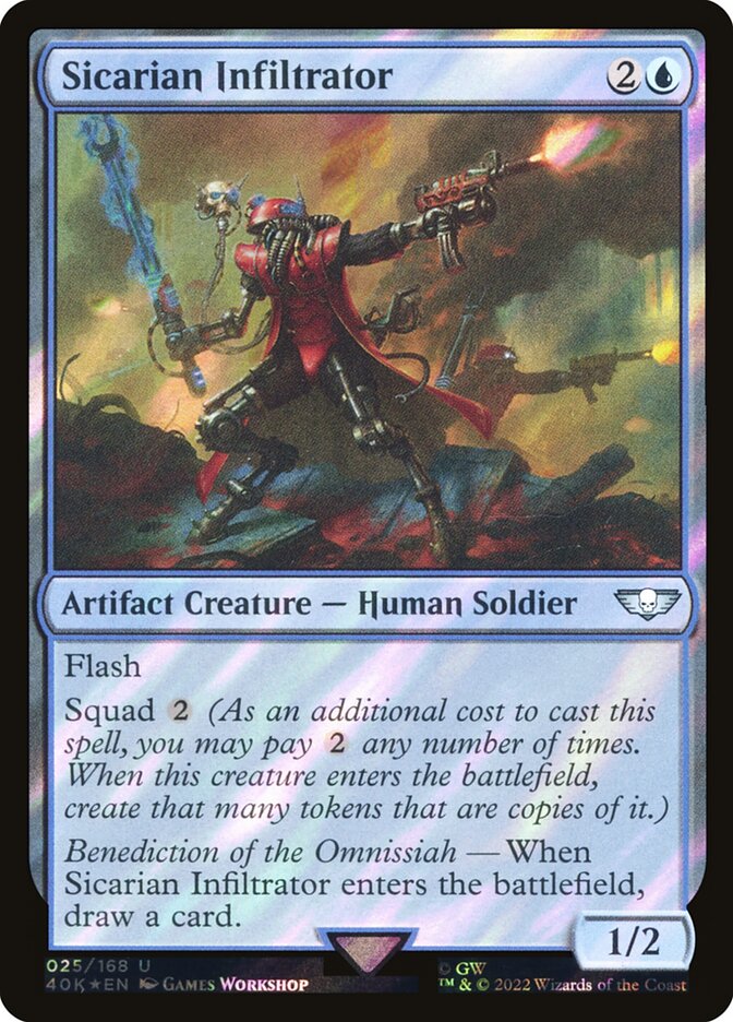 Sicarian Infiltrator card front
