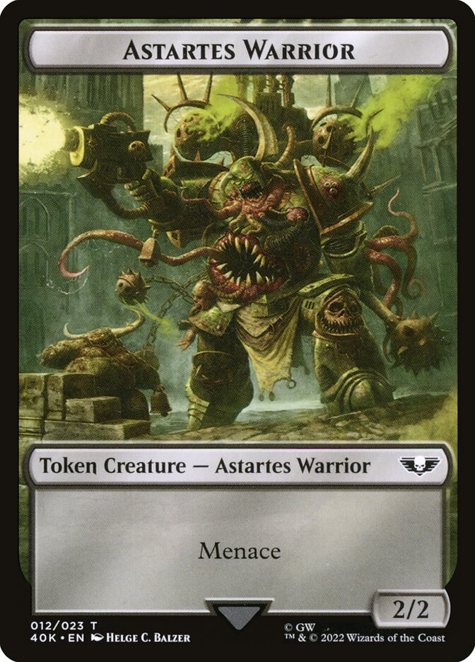 Astartes Warrior card front