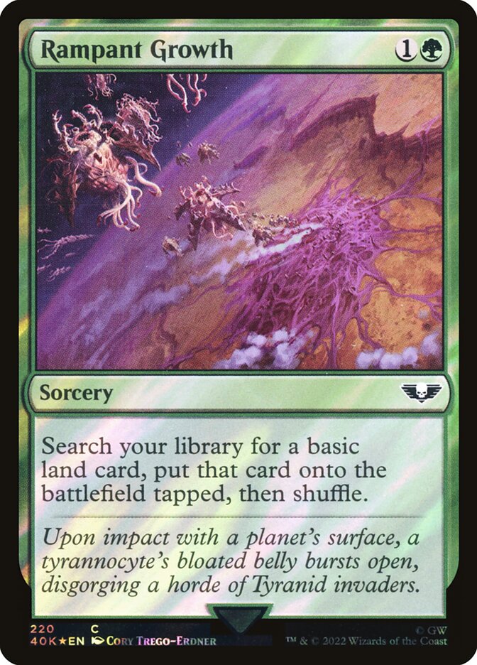Rampant Growth card front