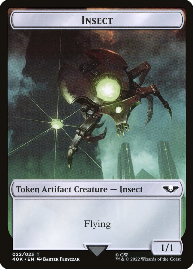 Insect card front