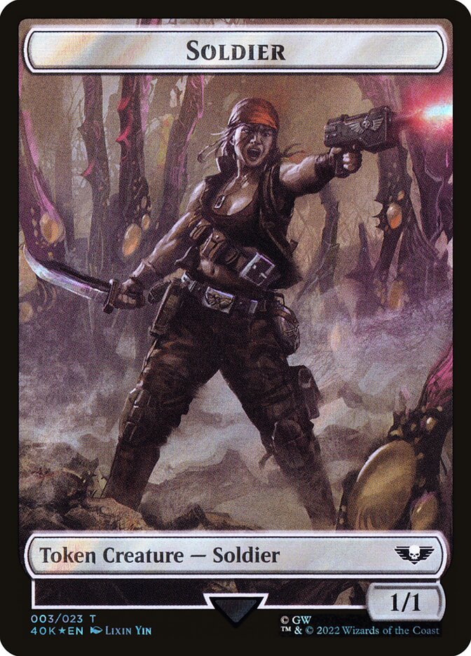 Soldier card front