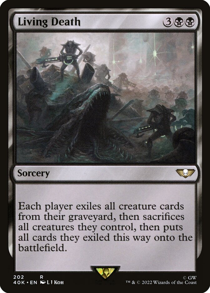 Living Death card front