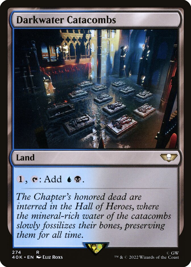 Darkwater Catacombs card front