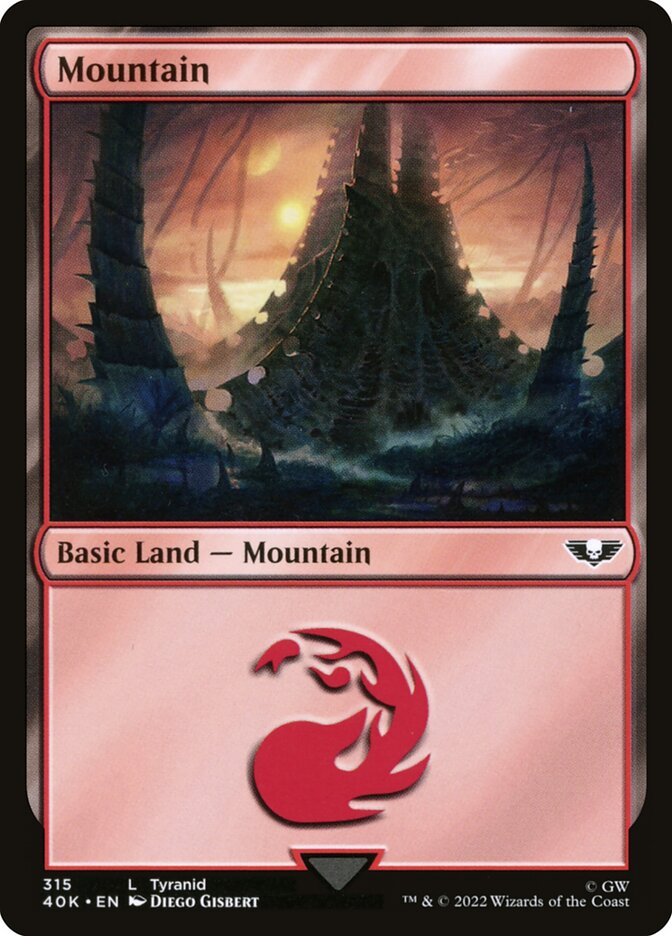Mountain card front