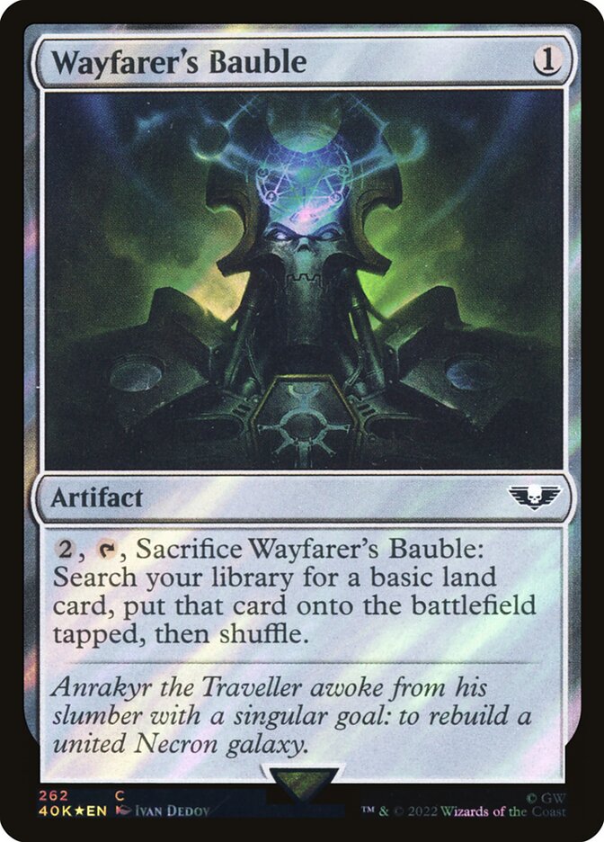 Wayfarer's Bauble card front