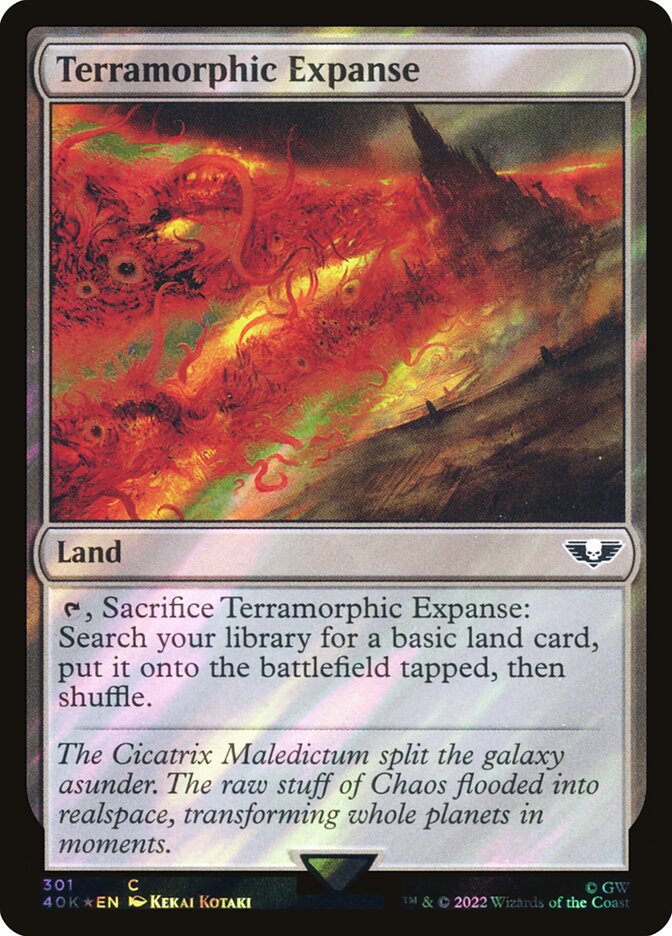 Terramorphic Expanse card front