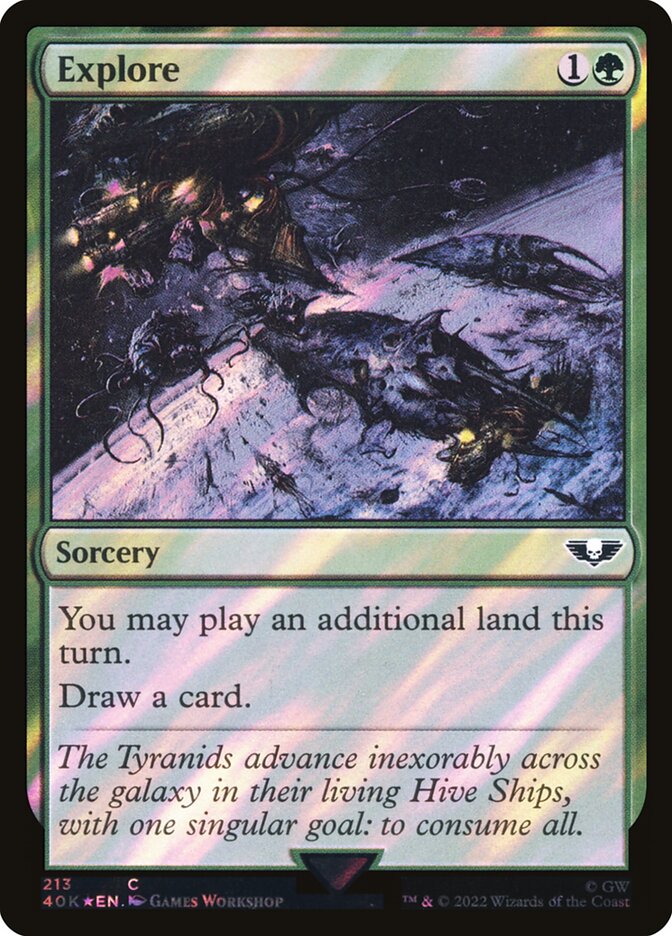 Explore card front