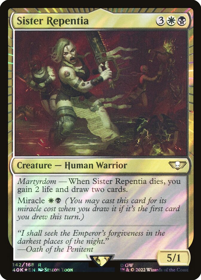 Sister Repentia card front