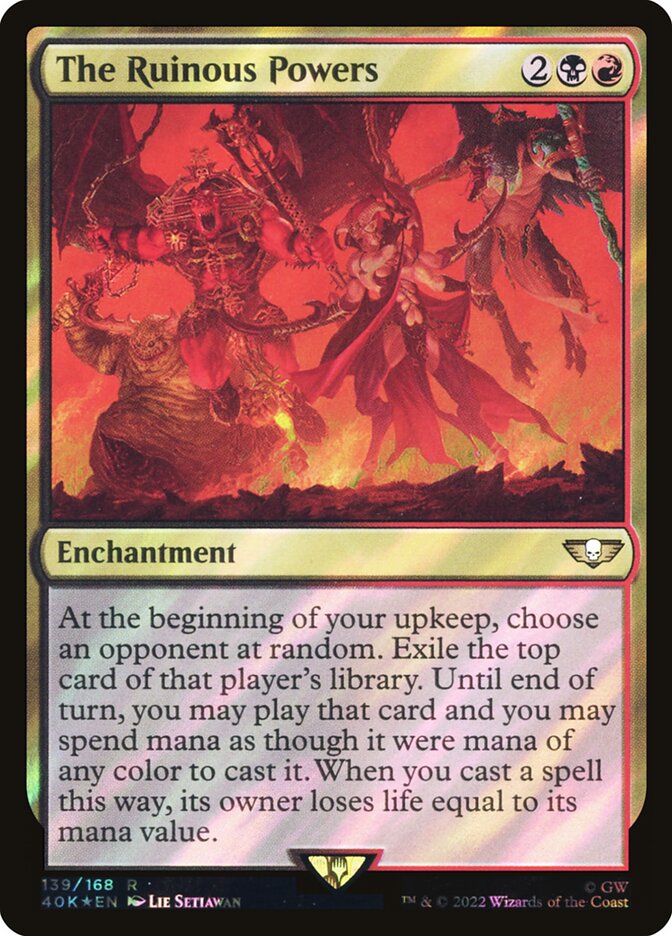 The Ruinous Powers card front