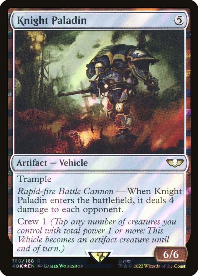 Knight Paladin card front