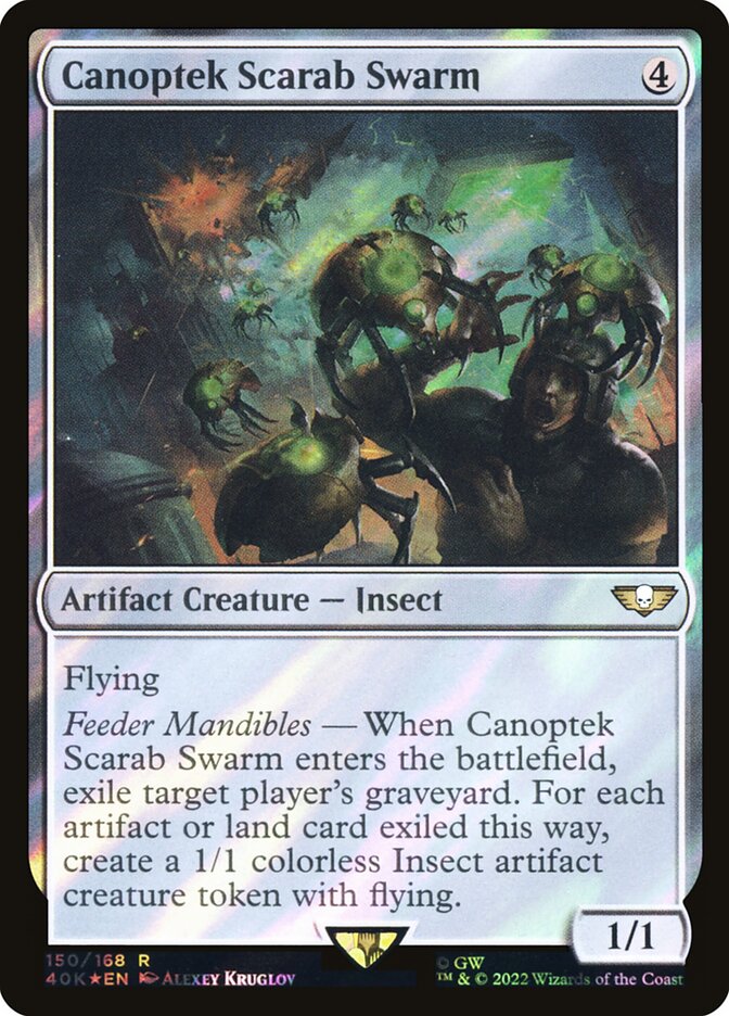 Canoptek Scarab Swarm card front