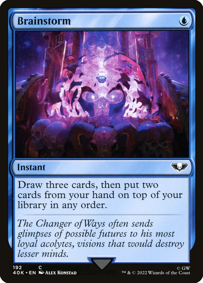 Brainstorm card front