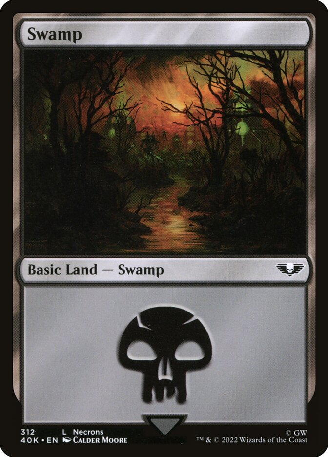 Swamp card front