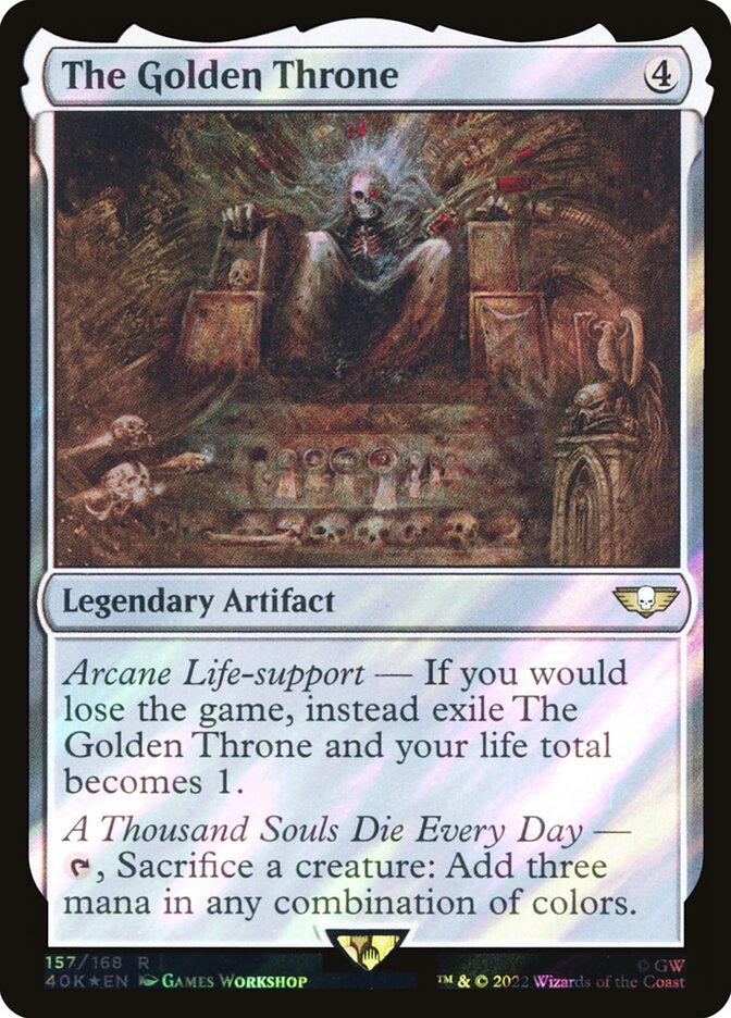 The Golden Throne card front