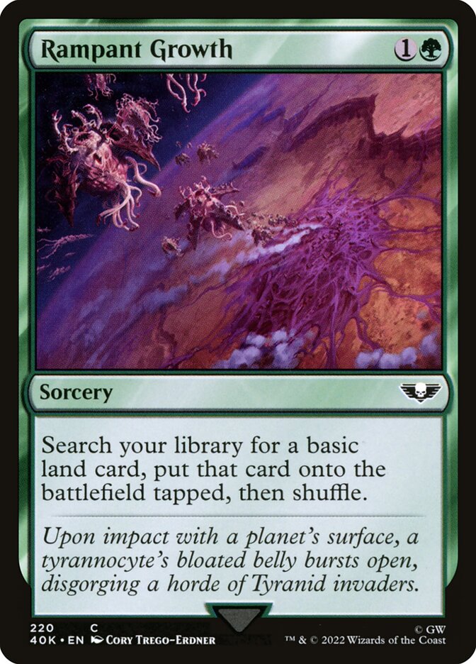 Rampant Growth card front
