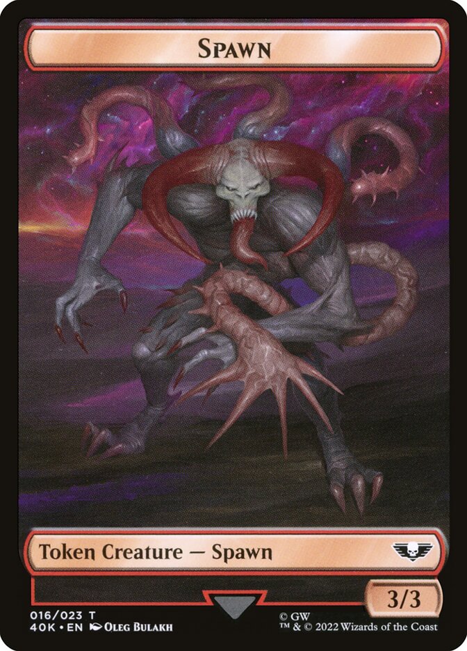 Spawn card front